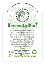 Load image into Gallery viewer, Foaming Hand Soap - Rosemary Mint