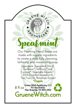 Load image into Gallery viewer, Foaming Hand Soap - Spearmint