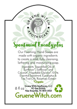 Load image into Gallery viewer, Foaming Hand Soap - Spearmint Eucalyptus