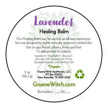 Load image into Gallery viewer, Healing Balm - Lavender