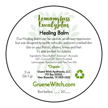 Load image into Gallery viewer, Healing Balm - Lemongrass Eucalyptus