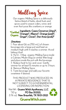 Load image into Gallery viewer, Mulling Spice - Cider & Wine Infusion Spices