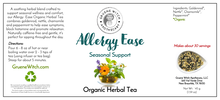 Load image into Gallery viewer, Organic Herbal Tea - Allergy Ease