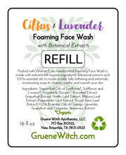 Load image into Gallery viewer, Foaming Face Wash - Citrus & Lavender