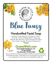 Load image into Gallery viewer, Handcrafted Soap - Blue Tansy Facial Bar