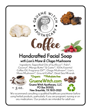 Load image into Gallery viewer, Handcrafted Soap - Coffee Facial Bar