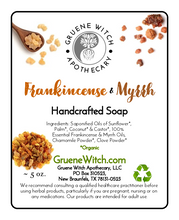 Load image into Gallery viewer, Handcrafted Soap - Frankincense & Myrrh