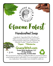 Load image into Gallery viewer, Handcrafted Soap - Gruene Forest