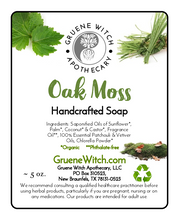 Load image into Gallery viewer, Handcrafted Soap - Oak Moss