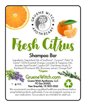 Load image into Gallery viewer, Shampoo Bar - Fresh Citrus