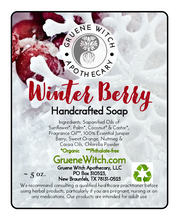 Load image into Gallery viewer, Handcrafted Soap - Winter Berry