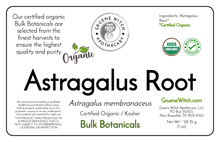 Load image into Gallery viewer, Bulk Botanicals - Astragalus Root