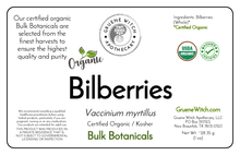 Load image into Gallery viewer, Bulk Botanicals - Bilberries (Whole)