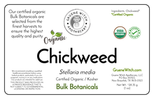 Load image into Gallery viewer, Bulk Botanicals - Chickweed