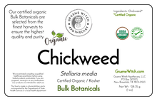 Load image into Gallery viewer, Bulk Botanicals - Chickweed
