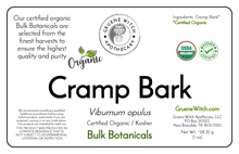 Load image into Gallery viewer, Bulk Botanicals - Cramp Bark