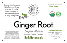 Load image into Gallery viewer, Bulk Botanicals - Ginger Root