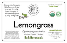 Load image into Gallery viewer, Bulk Botanicals - Lemongrass