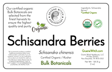 Load image into Gallery viewer, Bulk Botanicals - Schisandra Berries