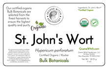 Load image into Gallery viewer, Bulk Botanicals - St. John's Wort