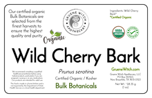 Load image into Gallery viewer, Bulk Botanicals - Wild Cherry Bark