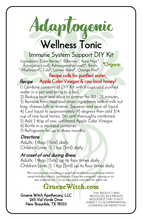 Load image into Gallery viewer, Adaptogenic Wellness Tonic - Immune System Support DIY Kit