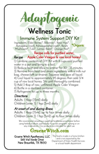 Load image into Gallery viewer, Adaptogenic Wellness Tonic - Immune System Support DIY Kit