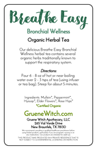 Load image into Gallery viewer, Organic Herbal Tea - Breathe Easy