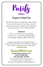 Load image into Gallery viewer, Organic Herbal Tea - Purify