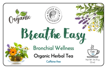 Load image into Gallery viewer, Organic Herbal Tea - Breathe Easy