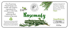 Load image into Gallery viewer, Foaming Hand Soap - Rosemary