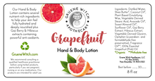 Load image into Gallery viewer, Hand & Body Lotion - Grapefruit