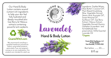 Load image into Gallery viewer, Hand & Body Lotion - Lavender