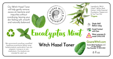 Load image into Gallery viewer, Witch Hazel Toner - Eucalyptus Mint