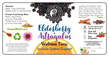 Load image into Gallery viewer, Elderberry & Astragalus Wellness Tonic (Ready-made)