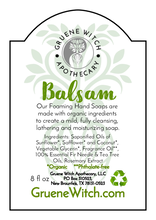 Load image into Gallery viewer, Foaming Hand Soap - Balsam
