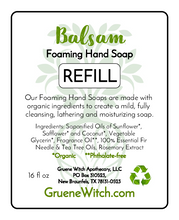 Load image into Gallery viewer, Foaming Hand Soap - Balsam