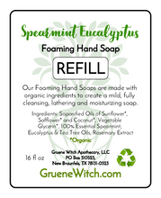 Load image into Gallery viewer, Foaming Hand Soap - Spearmint Eucalyptus