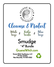 Load image into Gallery viewer, Smudges - Cleanse & Protect