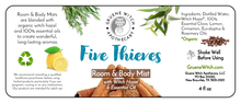 Load image into Gallery viewer, Room &amp; Body Mist - Five Thieves
