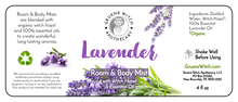 Load image into Gallery viewer, Room &amp; Body Mist - Lavender
