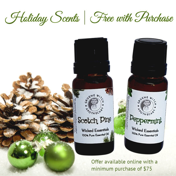 We love the scents of the holiday season!
