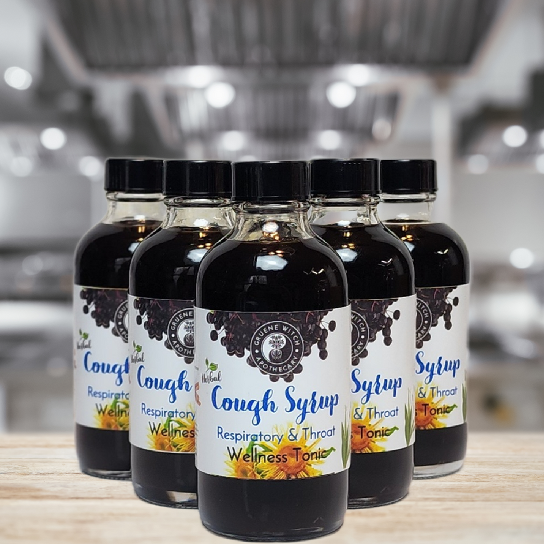 Cough Syrup Respiratory & Throat Wellness Tonic (Ready-made)