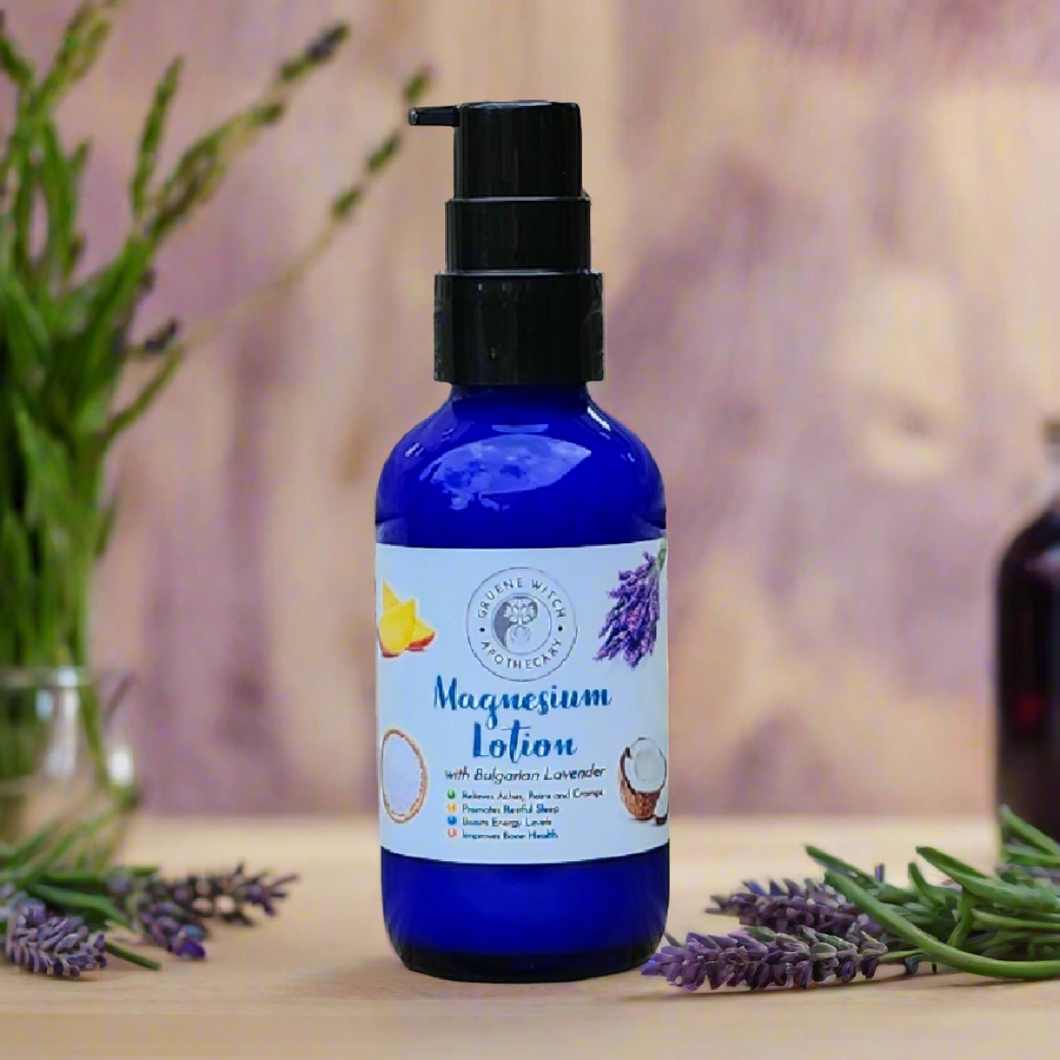 Magnesium Lotion - Bulgarian Lavender