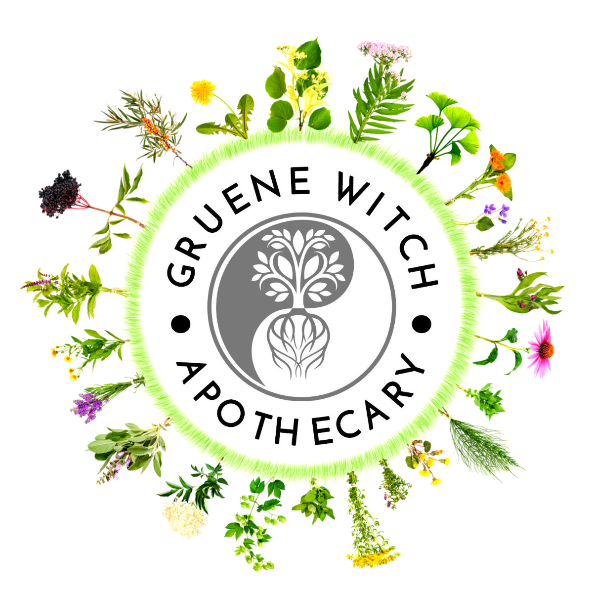 Gruene Witch Apothecary logo