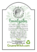 Load image into Gallery viewer, Foaming Hand Soap - Eucalyptus
