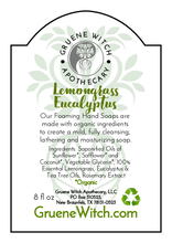 Load image into Gallery viewer, Foaming Hand Soap - Lemongrass Eucalyptus
