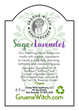 Load image into Gallery viewer, Foaming Hand Soap - Sage &amp; Lavender
