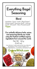 Load image into Gallery viewer, Witch's Garden Organic Herbs &amp; Spices - Everything Bagel Seasoning (Blend)
