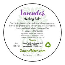 Load image into Gallery viewer, Healing Balm - Lavender
